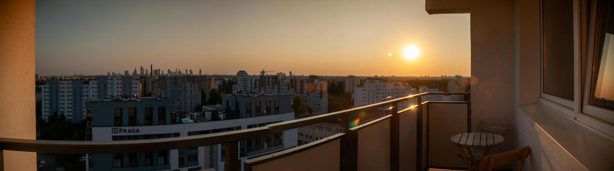 Apartament Panorama Warszawa Eksteriør billede