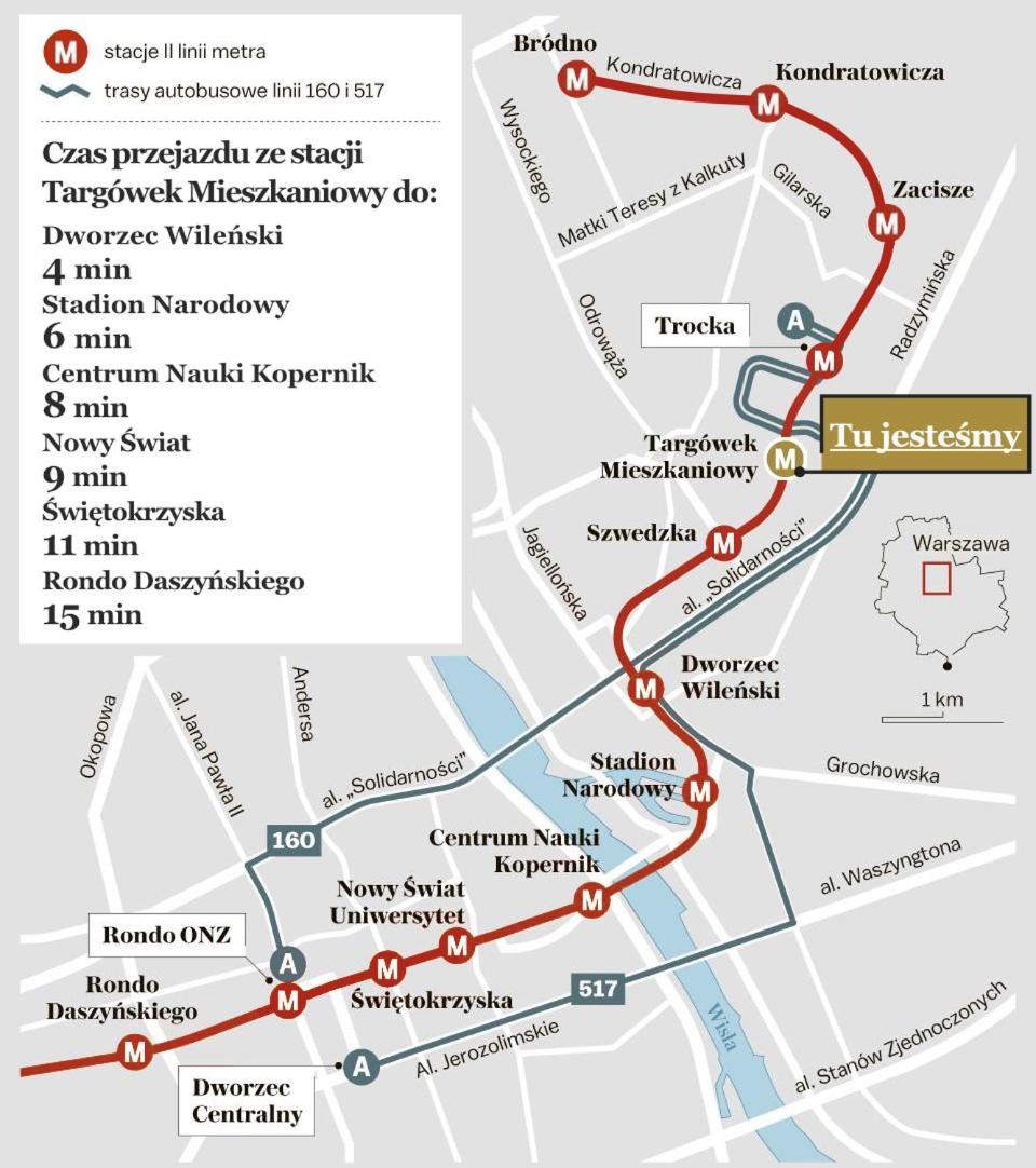 Apartament Panorama Warszawa Eksteriør billede